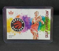 Gradey Dick [Ruby] #1 Basketball Cards 2023 Panini Court Kings Self Expression Prices