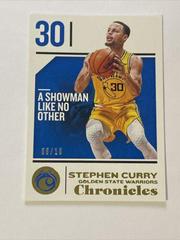 Stephen Curry [Gold] Basketball Cards 2018 Panini Chronicles Prices