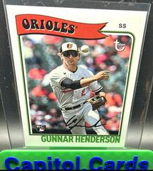 Gunnar Henderson #2 Baseball Cards 2023 Topps Brooklyn Collection Prices