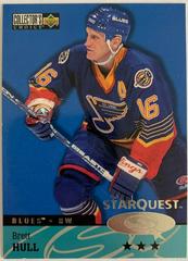 Brett Hull #SQ76 Hockey Cards 1997 Collector's Choice Starquest Prices