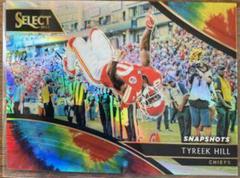 Tyreek Hill [Tie-Dye Prizm] Football Cards 2018 Panini Select Snapshots Prices