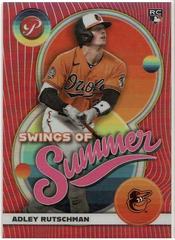 Adley Rutschman [Red] #SS-12 Baseball Cards 2023 Topps Pristine Swings of Summer Prices
