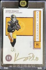 Kenny Pickett [Autograph Ruby] #101 Football Cards 2022 Panini Encased Prices