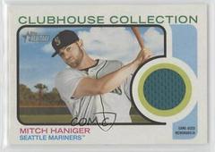 Mitch Haniger #CC-MH Baseball Cards 2022 Topps Heritage Clubhouse Collection Relics Prices