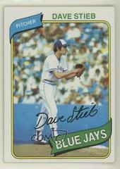 Dave Stieb Baseball Cards 1980 Topps Prices