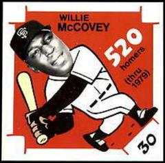 Willie McCovey Baseball Cards 1980 Laughlin 300/400/500 Prices