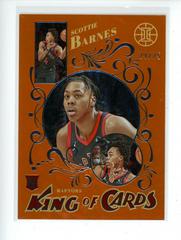 Scottie Barnes [Orange] Basketball Cards 2021 Panini Illusions King of Cards Prices