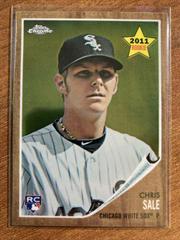 Chris Sale #C118 Baseball Cards 2011 Topps Heritage Chrome Prices