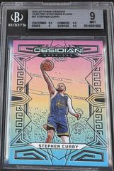 Stephen Curry [Neon Flood] #57 Basketball Cards 2022 Panini Obsidian Prices