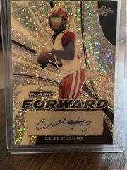Caleb Williams [Kaleidoscope Snakeskin] #FF-CW1 Football Cards 2022 Leaf Flash Forward Autographs Prices