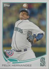 Felix Hernandez #22 Baseball Cards 2013 Topps Opening Day Prices