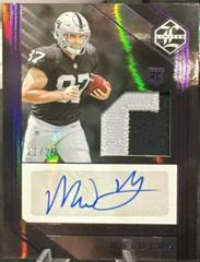 Michael Mayer [Amethyst Spotlight Rookie Patch Autograph] #125 Football Cards 2023 Panini Limited Prices
