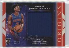 Ausar Thompson [Red] #6 Basketball Cards 2023 Panini Origins Rookie Jumbo Jersey Prices