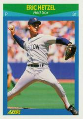 Eric Hetzel #23 Baseball Cards 1990 Score Rising Stars Prices