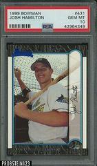 Josh Hamilton #431 Baseball Cards 1999 Bowman Prices