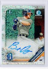 Brock Deatherage [Refractor] #PA-BD Baseball Cards 2019 Bowman Prospect Autographs Prices