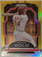 Pete Rose [Gold] #PG20 Baseball Cards 2023 Panini Prizm Pot of Gold Prices