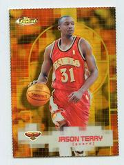 Jason Terry Gold Refractor Basketball Cards 2000 Finest Prices