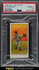 Dots Miller [Fielding] Baseball Cards 1909 E101 Set of 50 Prices