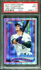 Troy Tulowitzki Baseball Cards 2014 Topps Chrome 1989 Prices