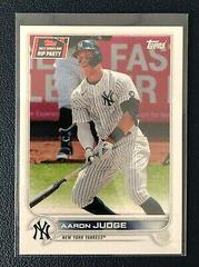 Aaron Judge [Rip Party] Baseball Cards 2022 Topps Prices