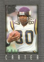Cris Carter [Pewter] Football Cards 1996 Ultra Sensations Prices