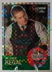 William Regal [Xfractor] Wrestling Cards 2007 Topps Heritage II Chrome WWE Prices