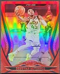 Donovan Mitchell [Mirror Red] #100 Basketball Cards 2020 Panini Certified Prices