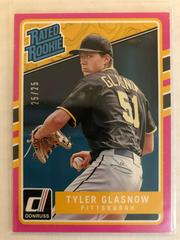 Tyler Glasnow [Pink Border] #36 Baseball Cards 2017 Panini Donruss Prices