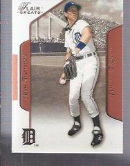 Alan Trammell #80 Baseball Cards 2003 Flair Greats Prices
