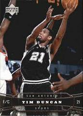 Tim Duncan Basketball Cards 2004 Upper Deck Prices