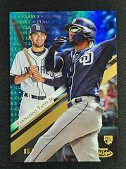 Fernando Tatis Jr. [Class 3 Blue] #100 Baseball Cards 2019 Topps Gold Label Prices