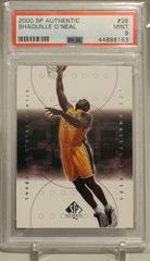 Shaquille O'Neal #38 Basketball Cards 2000 SP Authentic Prices