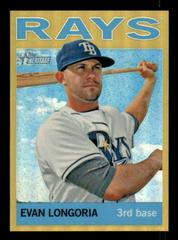 Evan Longoria [Refractor] #HC3 Baseball Cards 2013 Topps Heritage Chrome Prices