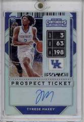 Tyrese Maxey [Ticket Stub Autograph] Basketball Cards 2020 Panini Contenders Draft Picks Prices