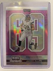 Jared Allen [Pink] #BTN-11 Football Cards 2020 Panini Playoff Behind the Numbers Prices