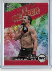 Robert Whittaker The Reaper [Red Refractor] #AKA-7 Ufc Cards 2024 Topps Chrome UFC AKA Prices