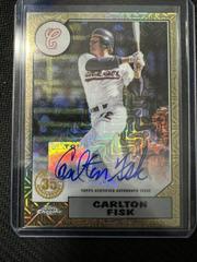 Carlton Fisk Baseball Cards 2022 Topps Update 1987 Chrome Autographs Prices