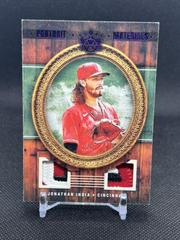 Jonathan India [Purple] Baseball Cards 2022 Panini Diamond Kings Portrait Materials Prices