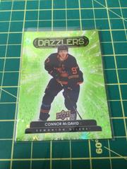 Connor McDavid [Green] Hockey Cards 2022 Upper Deck Dazzlers Prices