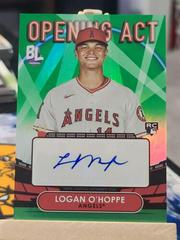 Logan O'Hoppe [Green] #OAA-LOH Baseball Cards 2023 Topps Big League Opening Act Autographs Prices