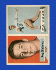 Ray Mathews Football Cards 1957 Topps Prices