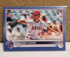 Reid Detmers [Blue] #106 Baseball Cards 2022 Topps UK Edition Prices