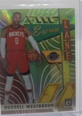 Russell Westbrook [Lime Green] Basketball Cards 2019 Panini Donruss Optic Express Lane Prices