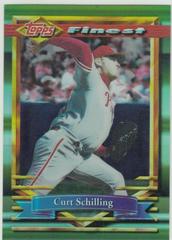 Curt Schilling [Refractor] Baseball Cards 1994 Finest Prices