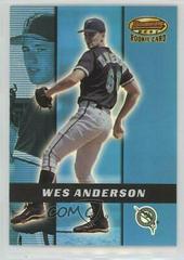 Wes Anderson #160 Baseball Cards 2000 Bowman's Best Prices