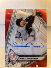 Mariano Rivera [Red] #FMA-MR Baseball Cards 2022 Topps Finest Moments Autographs Prices