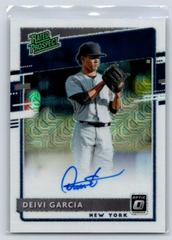 Deivi Garcia [White Mojo] Baseball Cards 2020 Panini Donruss Optic Rated Prospects Signatures Prices
