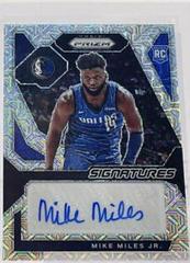 Mike Miles Jr. [Mojo Prizm] #4 Basketball Cards 2023 Panini Prizm Rookie Signature Prices