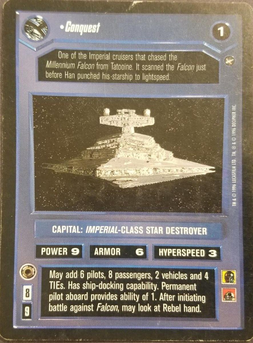 Conquest [Limited] Star Wars CCG A New Hope